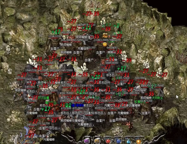 赤月恶魔且刷新地点有70%概率在赤月峡谷